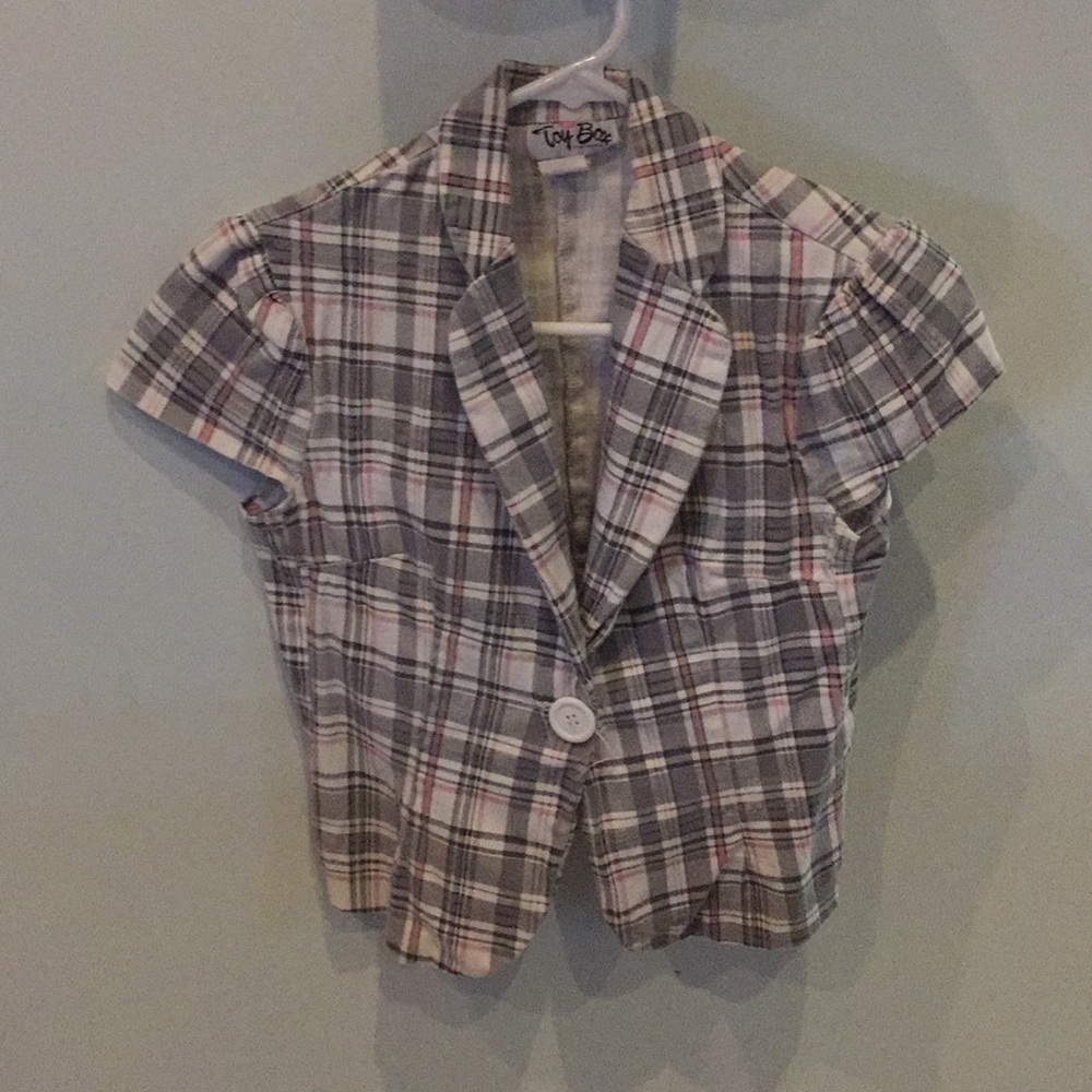 Short sleeved blazer